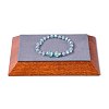 Rectangle Wood Pesentation Jewelry Bracelets Display Tray ODIS-P008-17B-3