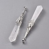 Natural Quartz Crystal Big Pointed Pendants G-G797-05P-10-2