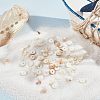  2 Strands Natural Freshwater Shell Beads Strands BSHE-NB0001-17-6