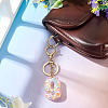 Number 9 Transparent Resin Keychains KEYC-TADJ0001-10I-4