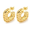 Rack Plating Brass Stud Earrings EJEW-M247-19G-1