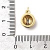 Rack Plating Brass Pendants KK-A268-17G-02-3