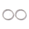 Non-Tarnish 304 Stainless Steel Jump Rings STAS-C040-01M-P-1