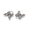 Tibetan Style Alloy Pendants TIBEP-T053-09AS-2
