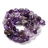 Natural Amethyst Beads Strands G-G146-A09-01-3