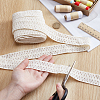 Cotton Tassel Lace Ribbon OCOR-WH0105-197A-3