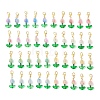 40Pcs Tulip Acrylic Pendant Decorations HJEW-JM04689-02-2