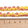 Handmade Polymer Clay Beads Strands PY-CBAEC33-02N-4