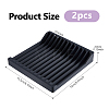 Plastic CD Disc Storage Slotted Display Stands ODIS-WH0043-319-2