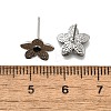 304 Stainless Steel Stud Earrings EJEW-F361-17P-3