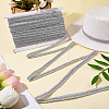 Metallic Centipede Braid Lace Trimming OCOR-WH20013-061C-4