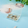 Craftdady 12Pcs 6 Styles Natural Shell Pendant Sets SHEL-CD0001-03-19