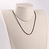 Mixed Size DIY Waxed Cord Necklace Making NJEW-JN01530-2