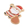 Christmas Theme Alloy Enamel Pendants ENAM-I060-01B-2