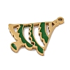 Christmas Theme 304 Stainless Steel Enamel Charms STAS-Z093-02A-2