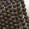 Natural Pyrite Bead Strands G-G670-09-8mm-5