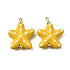 Handmade Porcelain Pendants PR-CBA0027-04G-2