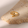 Simple and Elegant 304 Stainless Steel Snake Cuff Rings LS-IR8532-4