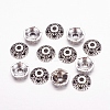 Tibetan Style Alloy Bead Caps LS-LFH10353Y-NF-1