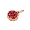 Spray Painted Brass Charms KK-CBAEB58-01A-2