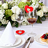 150Pcs 3 Colors Paper Wine Glass Charms DIY-FG0010-07-5