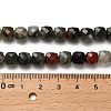 Natural African Bloodstone Beads Strands G-H078-C26-01-5