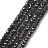 Electroplate Glass Beads Strands X-GLAA-F079-A-FP10-1