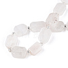 Natural Rainbow Moonstone Beads Strands G-C098-A21-01-4