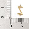 304 Stainless Steel Letter Connector Charms LS-STAS-M108-01G-26-3