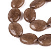 Dyed Natural White Jade Beads Strands G-N370-01A-09-4