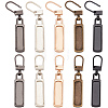 20Pcs 5 Colors Alloy & Iron Zipper Pulls FIND-CP0001-35-1