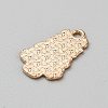 Christmas Alloy Enamel Pendants FIND-CJC0012-140D-2