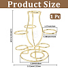 7-Slot Alloy Easter Egg Display Stands ODIS-WH20010-13A-G-2