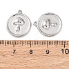 304 Stainless Steel Pendants STAS-P432-01A-P-3