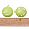 Baking Paint Alloy Pendants AL-CBAFE77-02A-06-3