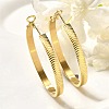 304 Stainless Steel Hoop Earrings for Women EJEW-C096-43G-02-1