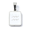 304 Stainless Steel Pendants STAS-C097-56P-06-1