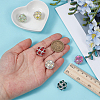 6Pcs 6 Colors Glass Pearl Beads LAMP-FG0001-02-3