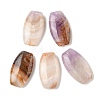 Natural Amethyst Lace Agate Pendants G-A244-03-1