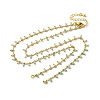 Brass Cable Chain Necklace Making KK-K337-12G-11-1