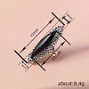 Horse Eye Alloy with Resin Finger Rings FS-WG13A66-02-4