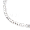 Grade AA Electroplate Non-magnetic Synthetic Hematite Beads Stretch Bracelets for Women BJEW-JB12585-3