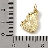 Brass Pendants KK-C262-30G-3