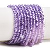 Cubic Zirconia Beads Strands ZIRC-P125-2x3mm-01-2