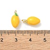 Alloy Enamel Pendants FIND-G108-03A-G-3