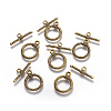Alloy Toggle Clasps X1-PALLOY-F178-01AG-1