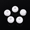Natural White Jade European Beads G-Q607-01A-19-1