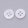 Resin Button RESI-WH0024-54-2
