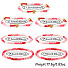 6Pcs 3 Styles Glass Seed Beads Stretch Bracelets Set CC4522-1-4