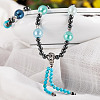 200Pcsg Ocean Mix Pearlized Glass Pearl Beads HY-HY0001-03B-6